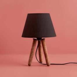 Opviq Lámpara de mesa AYD-3421 con pantalla negra